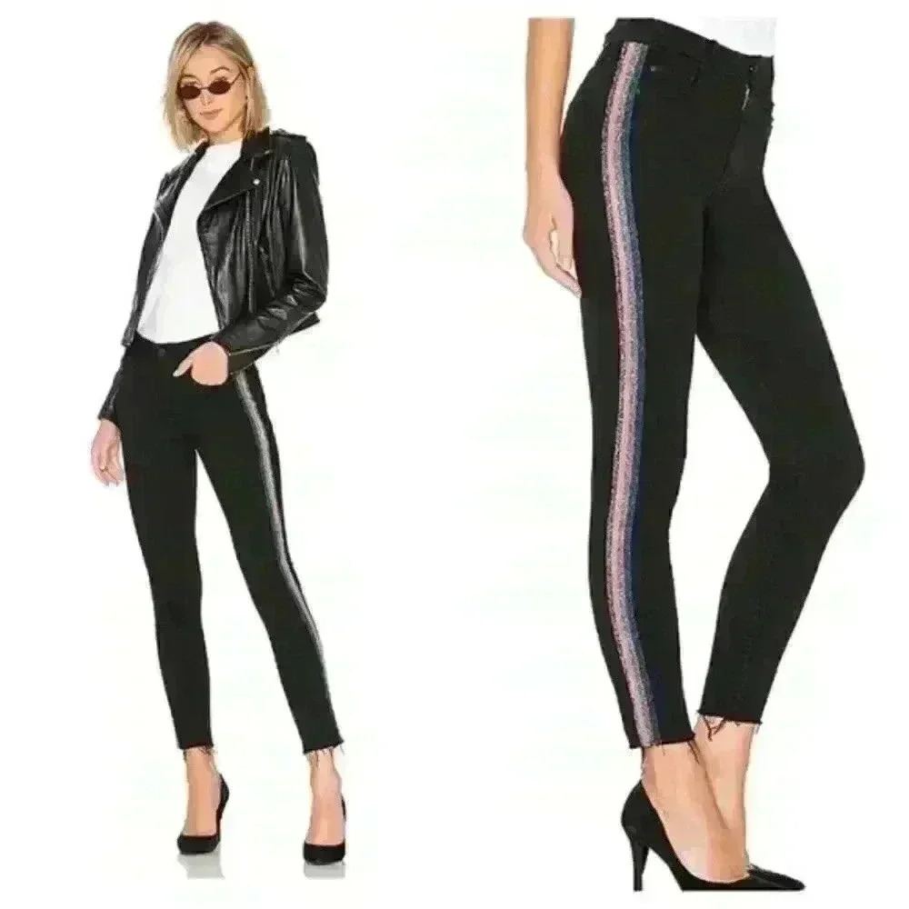 Mother | the high waisted looker fray jeans size 25